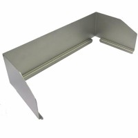 Hinterer Spritzschutz für STOCK-Grillplatte 600 mm Hinterer Spritzschutz für STOCK-Grillplatte 600 mm