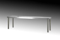 Aufsatzbord, 1-etagig Aufsatzbord, 1-etagig