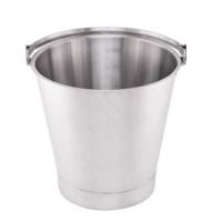 Edelstahleimer, 12 ltr. Edelstahleimer, 12 ltr.