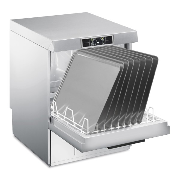 Premium Tablettspülmaschine Korbgröße 500 x 500 mm, HTR+-System, Permanent-Enthärter