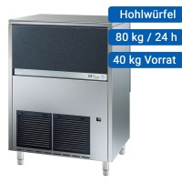 Eiswürfelbereiter luftgekühlt, 80kg/Tag, 40kg Vorrat, Hohlwürfel Eiswürfelbereiter luftgekühlt, 80kg/Tag, 40kg Vorrat, Hohlwürfel