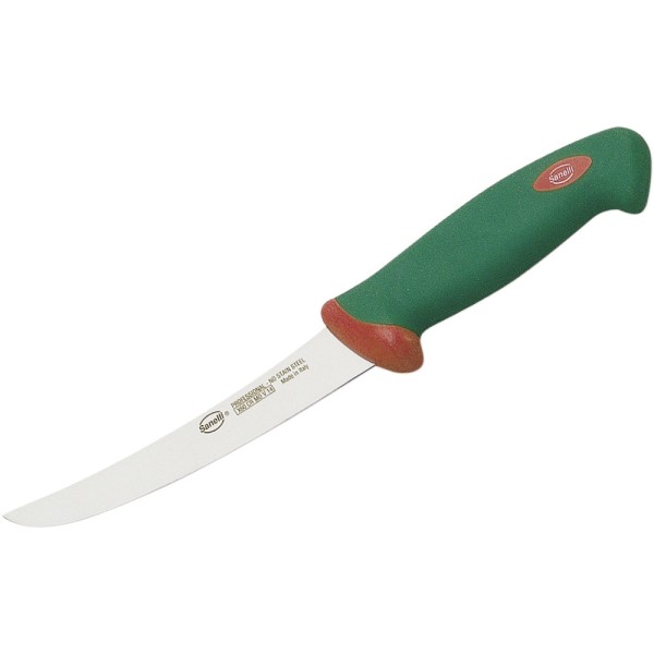 Sanelli Ausbeinmesser gebogen, Klingenlänge 160 mm
