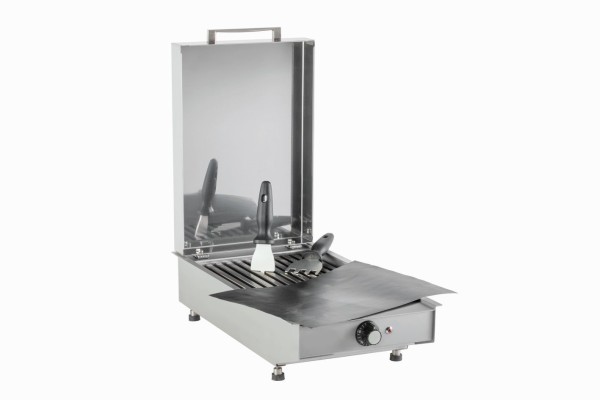 Rostgrill Elektro, 1 Heizzone, 80°C / +320 °C mit Deckel