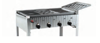Gasgrill Gastro, Reibekuchenbräter, mit 16 kW - Made in Germany Gasgrill Gastro, Reibekuchenbräter, mit 16 kW - Made in Germany
