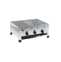 Gastro Gasgrill, 12,0 kW, Tischgerät, 3 Zonen Gastro Gasgrill, 12,0 kW, Tischgerät, 3 Zonen