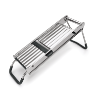Vorschau: Mandoline, Edelstahl, m. Kunststoff-Restehalter Vorschau: Mandoline, Edelstahl, m. Kunststoff-Restehalter