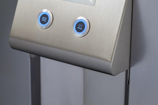 Wasserspender Pro Auftischgerät mit Druckknöpfen