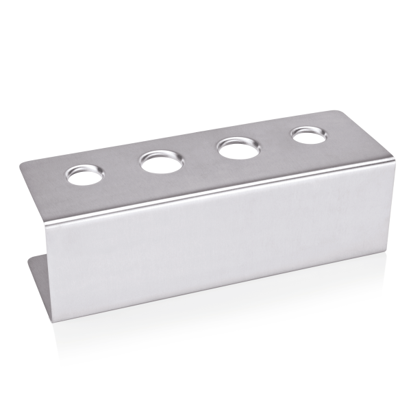 Eistütenhalter - Chromnickelstahl - 2 Löcher á 26 mm / 2 Löcher á 31 mm