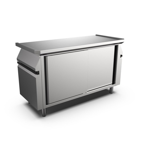 STOCK Arbeitsschrank für Doppelblockabschluss STOCK Premium 700+900, Schiebetüren