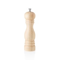 Salzmühle, klassisch, Holz, Keramik-Mahlwerk, Farbenatur, Ø 60 x H 200 mm Salzmühle, klassisch, Holz, Keramik-Mahlwerk, Farbenatur, Ø 60 x H 200 mm