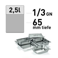 GN Behälter - Edelstahl - GN 1/3 - 65 mm - ECO Line GN Behälter - Edelstahl - GN 1/3 - 65 mm - ECO Line