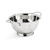 Gemüseseiher auf Fuß, 28 cm Gemüseseiher auf Fuß, 28 cm