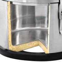Vorschau: Thermobehälter, Edelstahl, 10 ltr., Deckel mit Silikondichtung Vorschau: Thermobehälter, Edelstahl, 10 ltr., Deckel mit Silikondichtung