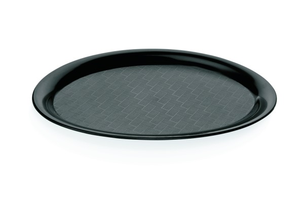 PP - Cafe-Tablett, groß, schwarz