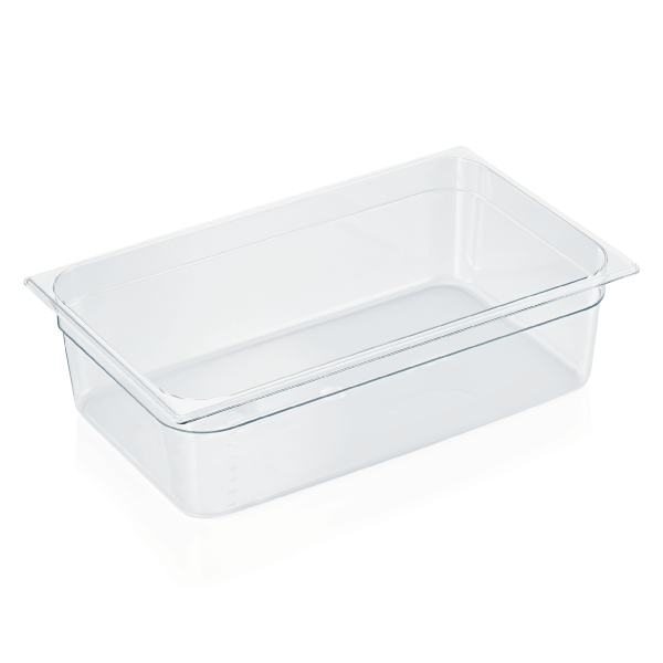GN-Behälter, Kunststoff Polycarbonat, GN 1/1, 150 mm, 20 Liter