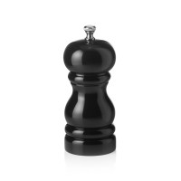 Salzmühle, klassisch, Holz, Keramik-Mahlwerk, glänzend schwarz, Ø 54 x H 110 mm Salzmühle, klassisch, Holz, Keramik-Mahlwerk, glänzend schwarz, Ø 54 x H 110 mm