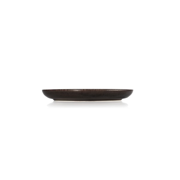 "ORGANIC Metallic Brown" Flacher Teller, Ø 22 cm