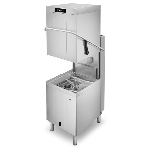 Premium Haubenspülmaschine Korbgröße 500 x 500 mm, HTR+-System, TFT, Permanent-Enthärter
