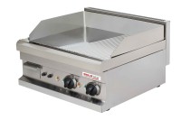 Elektro-Griddleplatte, 1/2 glatt - 1/2 geriffelt, hartverchromt, Geräteoberteil - SOLOTEC 600 Elektro-Griddleplatte, 1/2 glatt - 1/2 geriffelt, hartverchromt, Geräteoberteil - SOLOTEC 600
