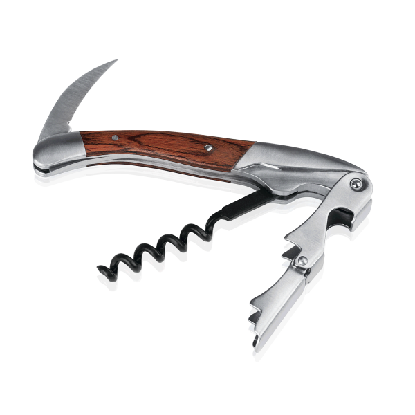 Kellnermesser mit Holzgriff