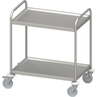 STOCK Servierwagen, verschweißt, mit zwei Böden STOCK Servierwagen, verschweißt, mit zwei Böden