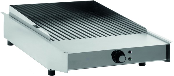 Professioneller Elektro-Rostgrill mit einer Heizzone bis +320°C bei 3,4 kW