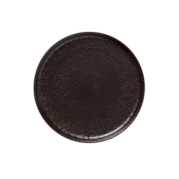 "ONE Metallic Brown" Flacher Teller, Ø 28 cm
