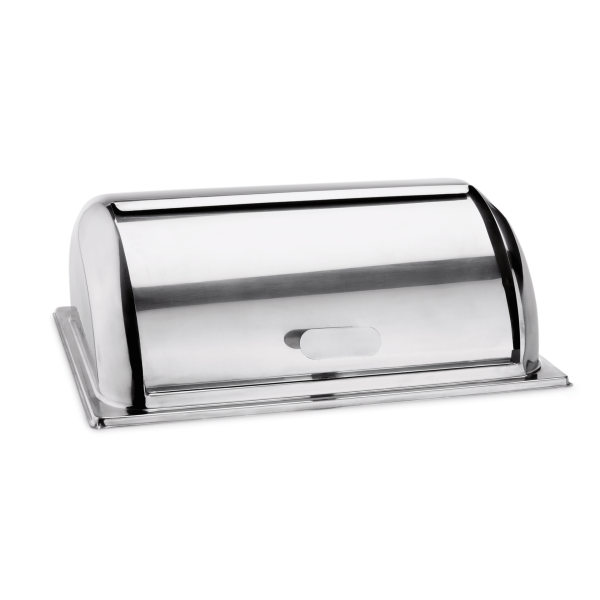 GN Roll Top Deckel - 1/1 GN - Chromnickelstahl - mit Edelstahlgriff