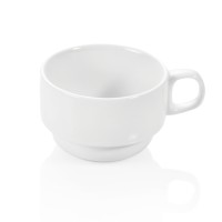 Kaffeetasse, Porzellan, weiß, Ø 80 mm, 180 ml Kaffeetasse, Porzellan, weiß, Ø 80 mm, 180 ml
