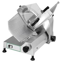 Aufschnittmaschine, Schneide Ø 330 mm, Schnittfläche 260 x 235 mm, Stärke 0-15 mm Aufschnittmaschine, Schneide Ø 330 mm, Schnittfläche 260 x 235 mm, Stärke 0-15 mm