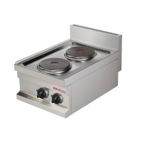 2 Platten Elektroherd, Geräteoberteil - SOLOTEC 600 2 Platten Elektroherd, Geräteoberteil - SOLOTEC 600