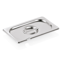 GN Deckel 1/4 mit Löffelaussparung GN Deckel 1/4 mit Löffelaussparung