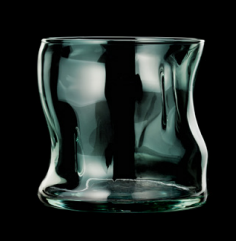 Trinkglas, verformt, 0,34 Liter, VPE 4 Stk.