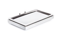 Buffet-Set bestehend aus: Basiselement GN 1/1 Edelstahl, Edelstahl-Tablett GN 1/1 und Kühlakku Buffet-Set bestehend aus: Basiselement GN 1/1 Edelstahl, Edelstahl-Tablett GN 1/1 und Kühlakku