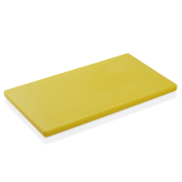Schneidbrett, Polyethylen, gelb, 50x30 cm Schneidbrett, Polyethylen, gelb, 50x30 cm