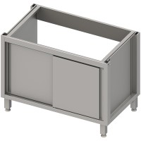 Spülenunterschrank-Modul mit Schiebetüren, Tiefe 540 mm Spülenunterschrank-Modul mit Schiebetüren, Tiefe 540 mm