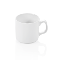Kaffeebecher, Porzellan, weiß, Ø 75 mm, 260 ml Kaffeebecher, Porzellan, weiß, Ø 75 mm, 260 ml