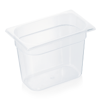 GN-Behälter, Polypropylen, GN 1/4, 200 mm, 4,8 Liter, Deckel fest schließend GN-Behälter, Polypropylen, GN 1/4, 200 mm, 4,8 Liter, Deckel fest schließend