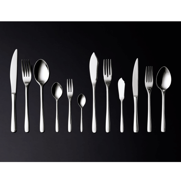 Menügabel Liselle, Edelstahl, L 210 mm