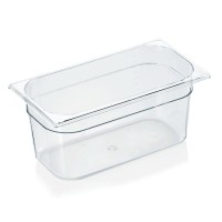 GN-Behälter, Kunststoff Polycarbonat, GN 1/3, 150 mm, 5,5 Liter GN-Behälter, Kunststoff Polycarbonat, GN 1/3, 150 mm, 5,5 Liter