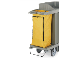 Vorschau: Zimmerservicewagen, Kunststoff, Polyester, PVC, Türen, 4 Rollen, 2 x 70 l Wäschesäcke Vorschau: Zimmerservicewagen, Kunststoff, Polyester, PVC, Türen, 4 Rollen, 2 x 70 l Wäschesäcke