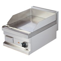 Elektro-Bratplatte (glatt),hartverchromt, Geräteoberteil , 1 Heizzone - SOLOTEC 600 Elektro-Bratplatte (glatt),hartverchromt, Geräteoberteil , 1 Heizzone - SOLOTEC 600