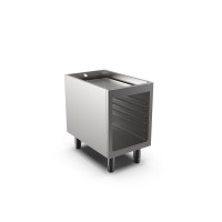 STOCK Doppelwandiger Unterbau, vorne offen, H2 Hygieneausführung STOCK Doppelwandiger Unterbau, vorne offen, H2 Hygieneausführung