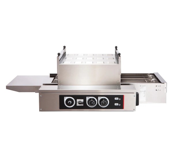 PREMIUM Elektro-Pizza-Durchlaufofen, Leistung 30 Pizzen Ø 33 cm pro Stunde, bis 450 Grad