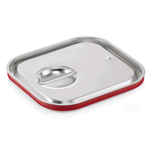 GN-Deckel 2/3 mit Silikondichtung