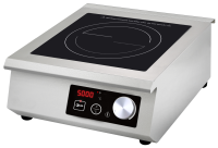 Induktionskochfeld Gastro, 1 Kochstelle, Tischgerät, mit Drehregler, 5kW Induktionskochfeld Gastro, 1 Kochstelle, Tischgerät, mit Drehregler, 5kW