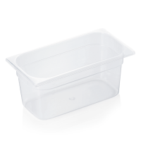 GN-Behälter, Polypropylen, GN 1/3, 150 mm, 5,5 Liter, Deckel fest schließend GN-Behälter, Polypropylen, GN 1/3, 150 mm, 5,5 Liter, Deckel fest schließend