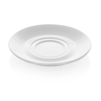 Untertasse mit doppeltem Spiegel für 4866 018, Ø Spiegel 5/7 cm - Ø 14,5 cm - Porzellan Untertasse mit doppeltem Spiegel für 4866 018, Ø Spiegel 5/7 cm - Ø 14,5 cm - Porzellan