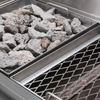 Vorschau: Gas-Lavastein-Grill, mit V-Rost, 13,0 kW Vorschau: Gas-Lavastein-Grill, mit V-Rost, 13,0 kW
