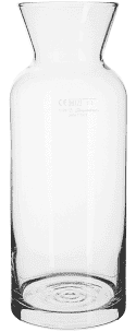 Karaffe, mit Füllstrich, 1,26 Liter, VPE 6 Stk.
